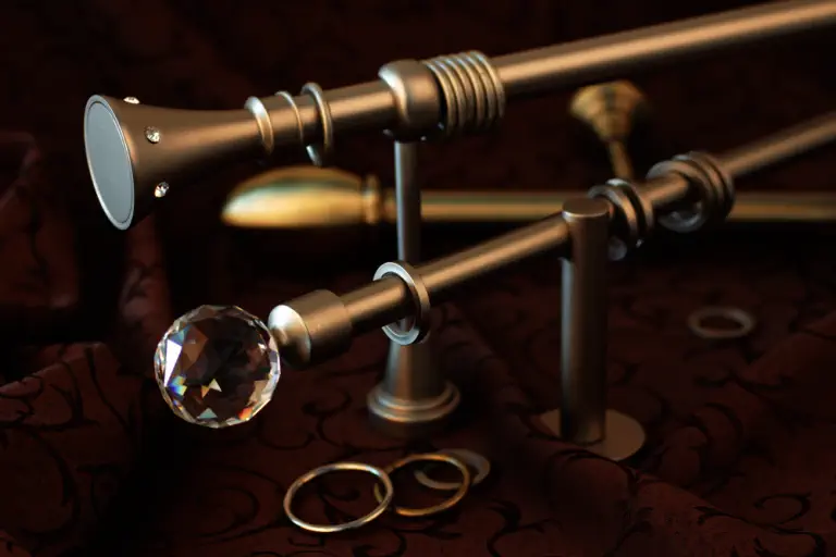 Pose de vos tringles au Coudray